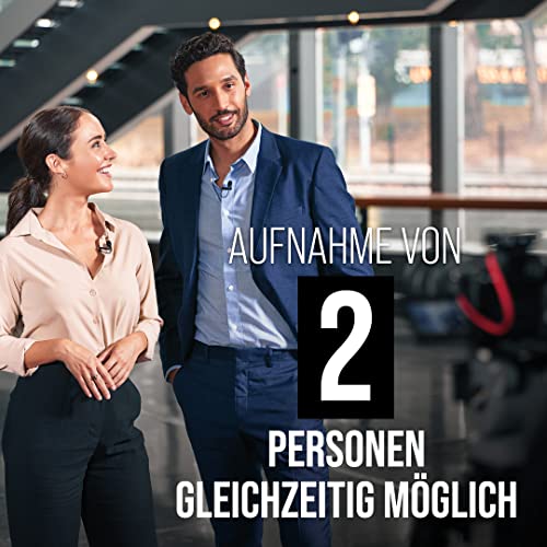 RØDE Ultrakompaktes Zweikanal Mikrofonsystem integrierter Aufnahmefunktion