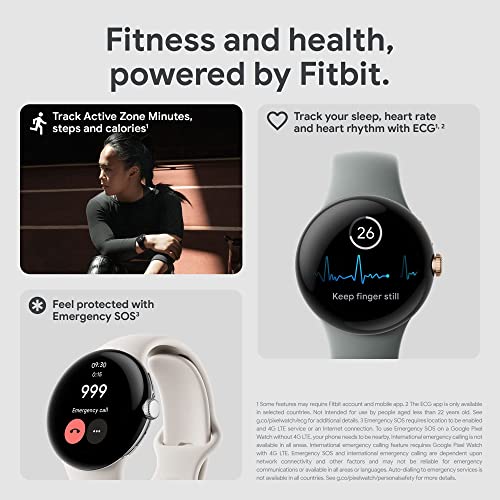 Google Pixel Watch smartwatch Einheitsgröße