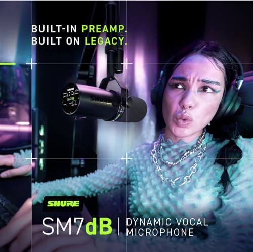 Shure Gesangsmikrofon integriertem Vorverstärker Frequenzbereich