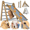 fortSCHRITT München® Kletterdreieck Holz Klettergerüst Baby Kletterspielzeug