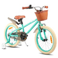 HILAND Kinderfahrrad Stützrädern Handbremse Rücktrittbremse