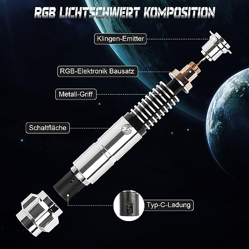 Duell Lichtschwerter Smooth Lightsaber Control Lichtschwert