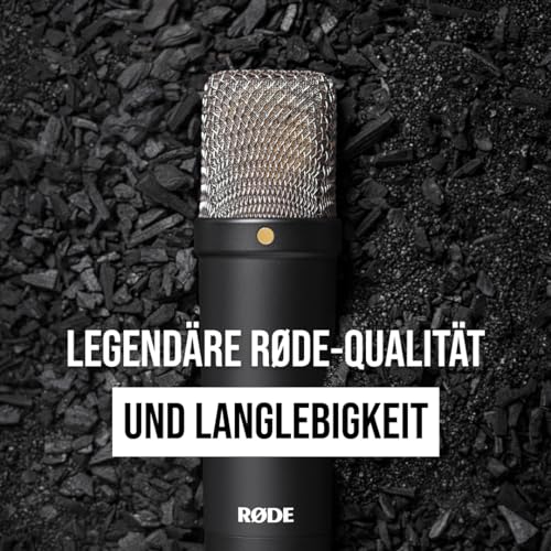 RØDE Großmembrankondensatormikrofon Schockhalterung Musikproduktion Gesangsaufnahmen