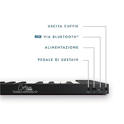 BA215011 berührungsempfindlich zusammenklappbar USB MIDI Controller wiederaufladbarem