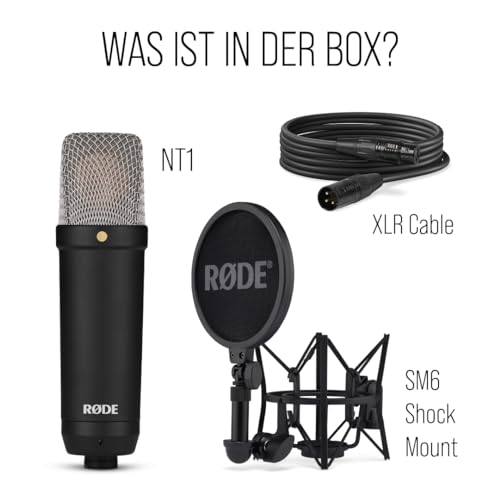 RØDE Großmembrankondensatormikrofon Schockhalterung Musikproduktion Gesangsaufnahmen