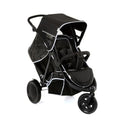 Hauck Geschwisterkinderwagen abnehmbarem hintereinander Regenverdeck