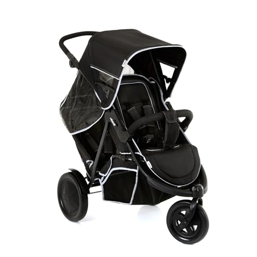 Hauck Geschwisterkinderwagen abnehmbarem hintereinander Regenverdeck
