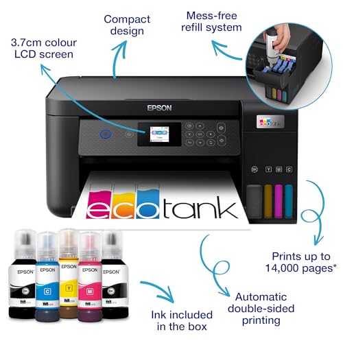 Epson Tintentankdrucker Tintenwert Lieferumfang enthalten
