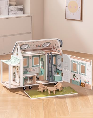 ROBUD Wohnmobile Puppenhaus Rollenspiel Spielzeug