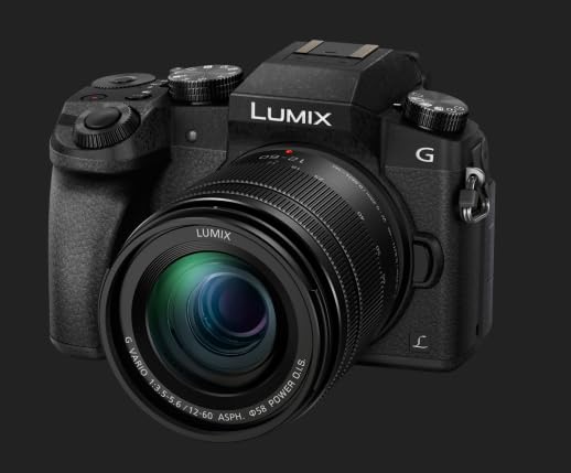 Panasonic DMC G70MEG K Systemkamera OLED Sucher Touchscreen