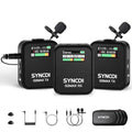 SYNCO Wireless Ansteckmikrofon Reichweite Drahtloses ohne Ladecase