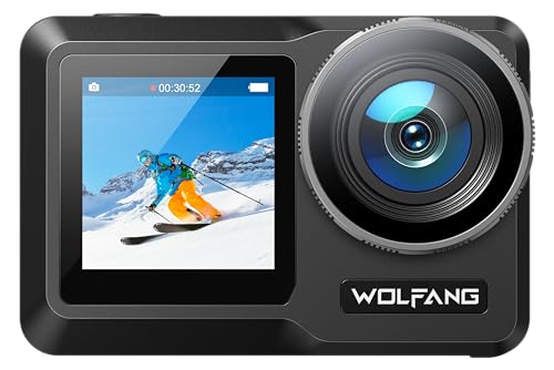 WOLFANG GA460 Unterwasserkamera Wasserdicht Bildstabilisator