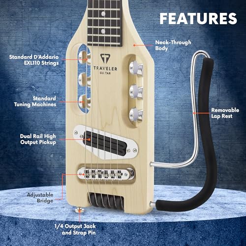 Traveler Guitar Ultra Light Electric Maple