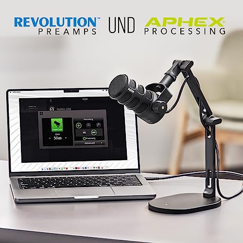 RØDE Dynamisches Sprechermikrofon Streaming Musikproduktion