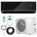 18000 Btu 21 Seer2 208 230 V WLAN-fähige Mini-Split-Klimaanlage mit Alexa Wandmontiertes Kanalloses AC-Gerät Wechselrichter-Wärmepumpensystem