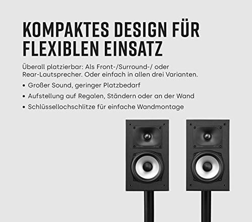 Polk Audio Regallautsprecher Stereolautsprecher Lautsprecher