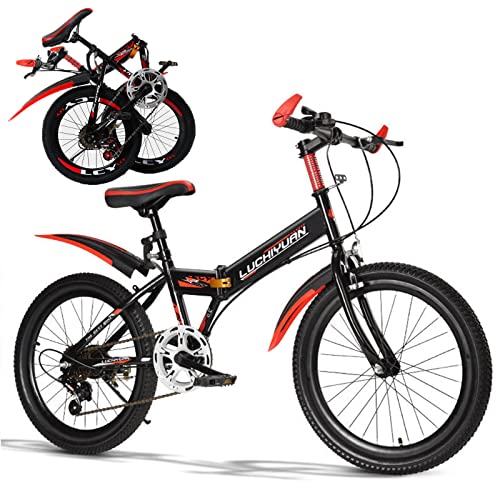 Faltrad Klapprad Erwachsene Faltfahrrad Kettenschaltung Kohlenstoffstahl