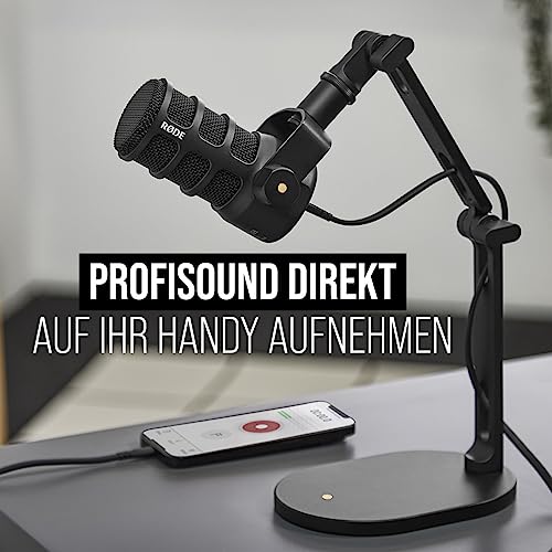 RØDE Dynamisches Sprechermikrofon Streaming Musikproduktion