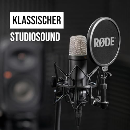 RØDE Großmembrankondensatormikrofon Schockhalterung Musikproduktion Gesangsaufnahmen