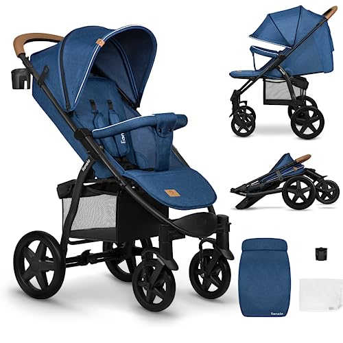 Liegefunktion Kinderwagen zusammenklappbar Eva Schaum Räder Getränkehalter