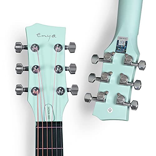 Akustikgitarre Kohlefaser Minigitarre Gitarrenkoffer Gitarrengurten