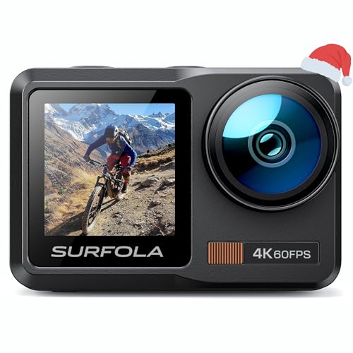 Surfola SF630 Unterwasserkamera Wasserdicht Dual Screen Camcorder