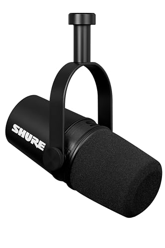 Shure MV7X Podcast Mikrofon professioneller Gesangsaufnahmen