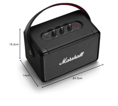 Marshall Kilburn tragbarer Bluetooth Lautsprecher Schwarz