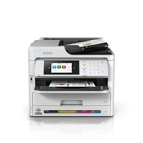 Epson WF C5890DWF Tinten Multifunktionsgerät Full Duplex Einzelpatronen