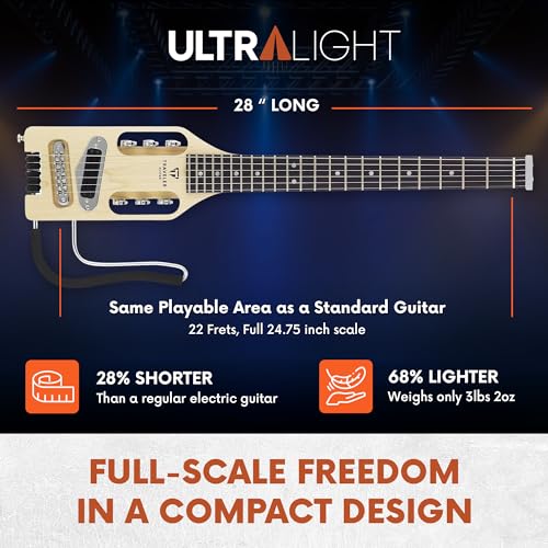 Traveler Guitar Ultra Light Electric Maple
