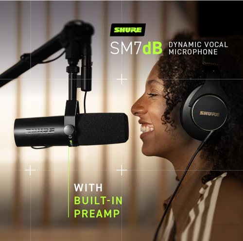 Shure Gesangsmikrofon integriertem Vorverstärker Frequenzbereich