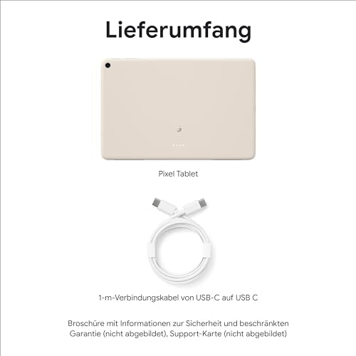 Google Pixel Tablet Android Tablet Speicherplatz