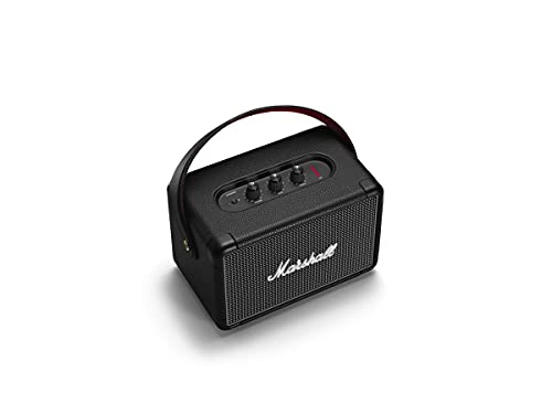 Marshall Kilburn tragbarer Bluetooth Lautsprecher Schwarz