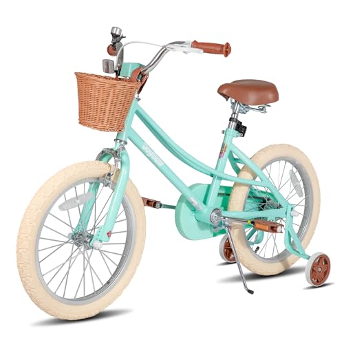 JOYSTAR Mädchenfahrrad Kleinkinder Kinderfahrrad Stützrädern