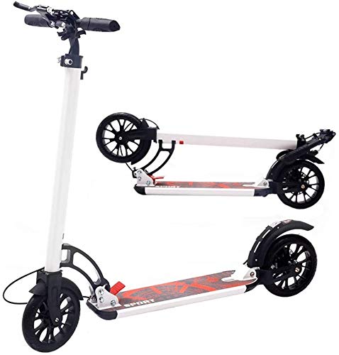GTJF Kickscooter Erwachsene Easy Faltsystem Scheibenbremse