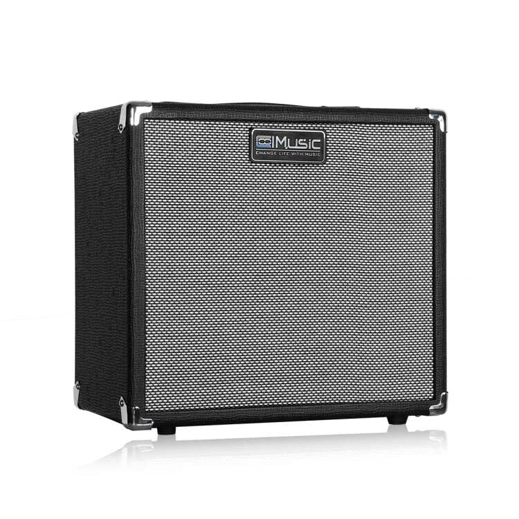 Bass Gitarrenverstärker Bass Kombi Verstärker integriertem Reinigungs Verzerrungs Overdrive Dual Ton Schaltübungen Schwarz