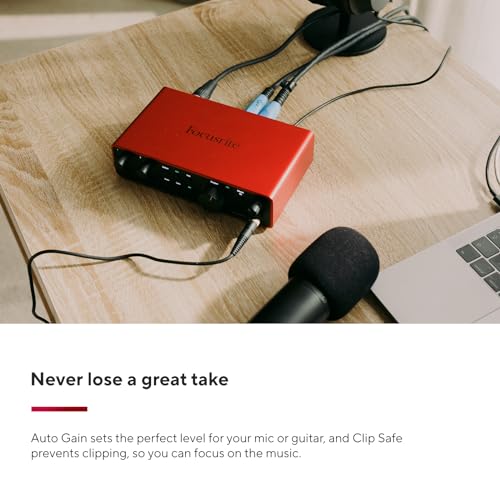 Focusrite 2i2 USB Audio Interface Komposition Podcasting