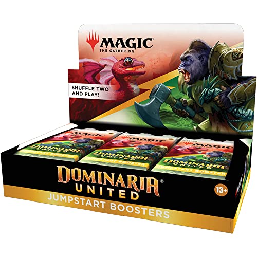 Magic Gathering Dominarias Jumpstart Booster Display 18 Booster