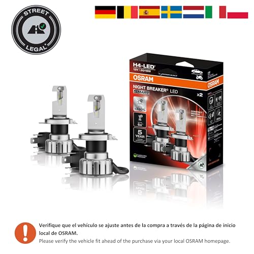 Osram Helligkeit LED Fern Abblendlicht Straßenzulassung